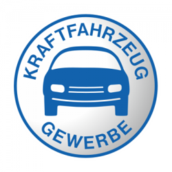Blau Grau Auto Kraftfahrzeug Gewerbe Logo